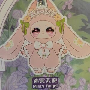 Three Babies Toy Samael Misty Garden Rabbit Plush Large Pink White Soft Collect…
